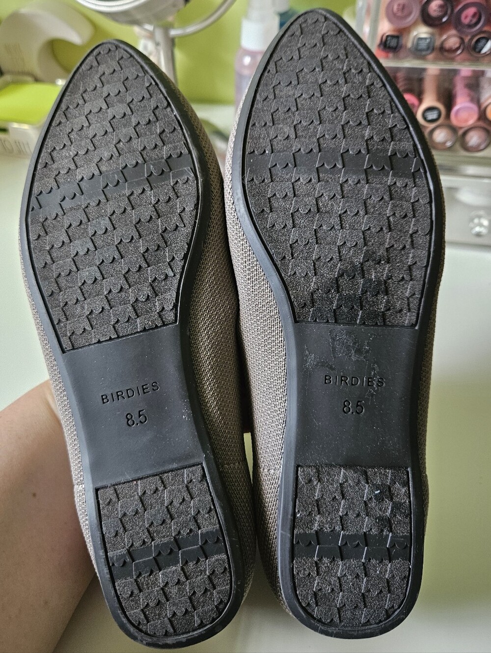 Birdies Grey Flats Women's Size 8.5 Classic, Workwear, Casual - Picture 5 of 5
